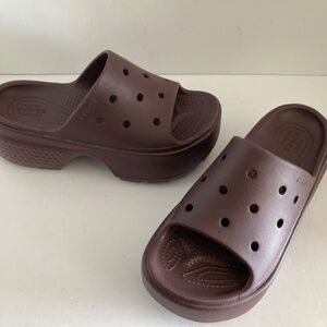 CROCS Brown Women's Sandals
